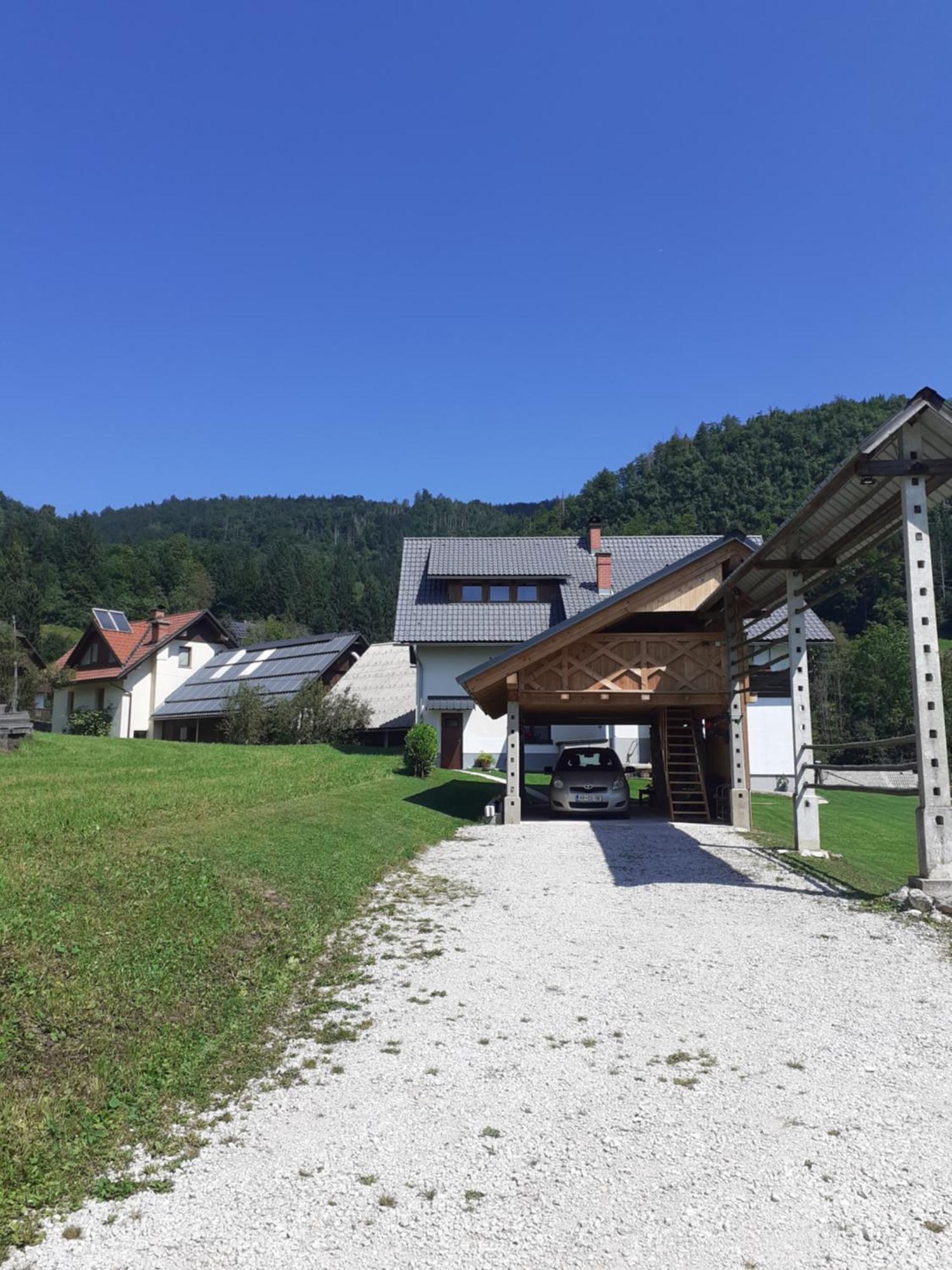 Soba Pri Bregarju Lägenhet Bohinj Exteriör bild